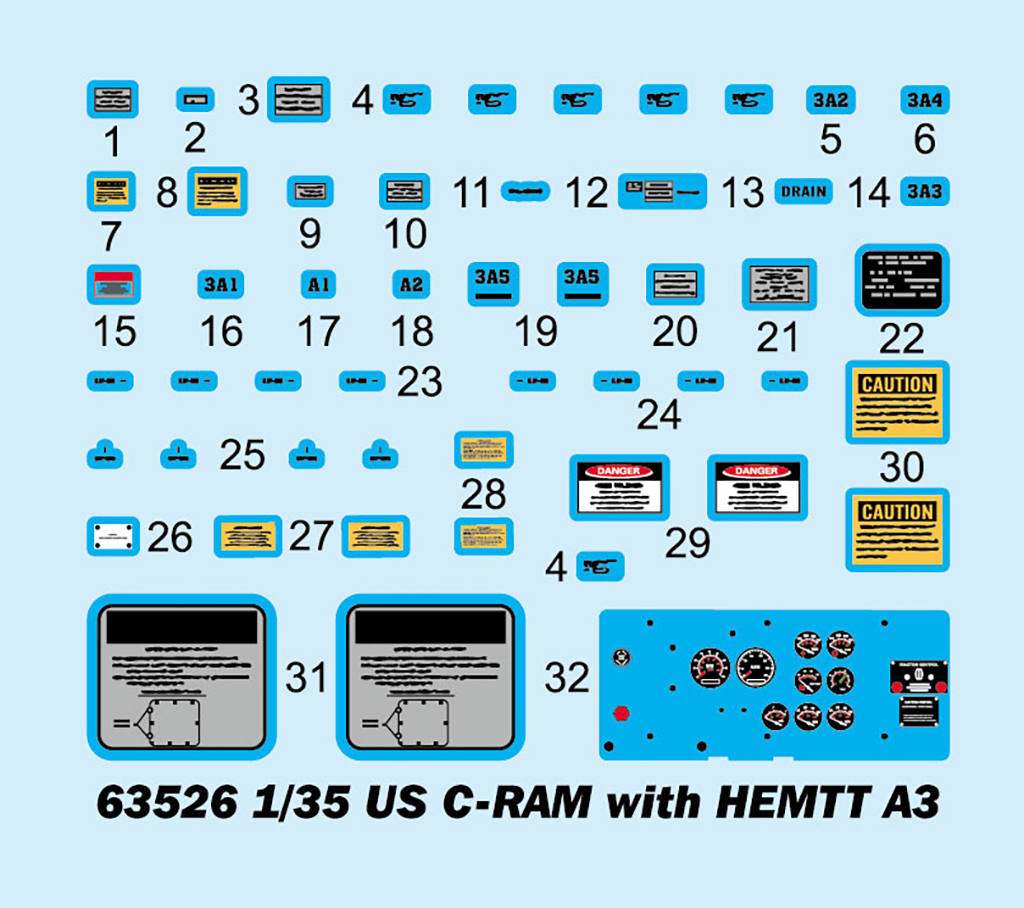 ak-interactive-us-c-ram-with-hemtt-a3-1-35-kit-camion-militare-da-costruire image 4
