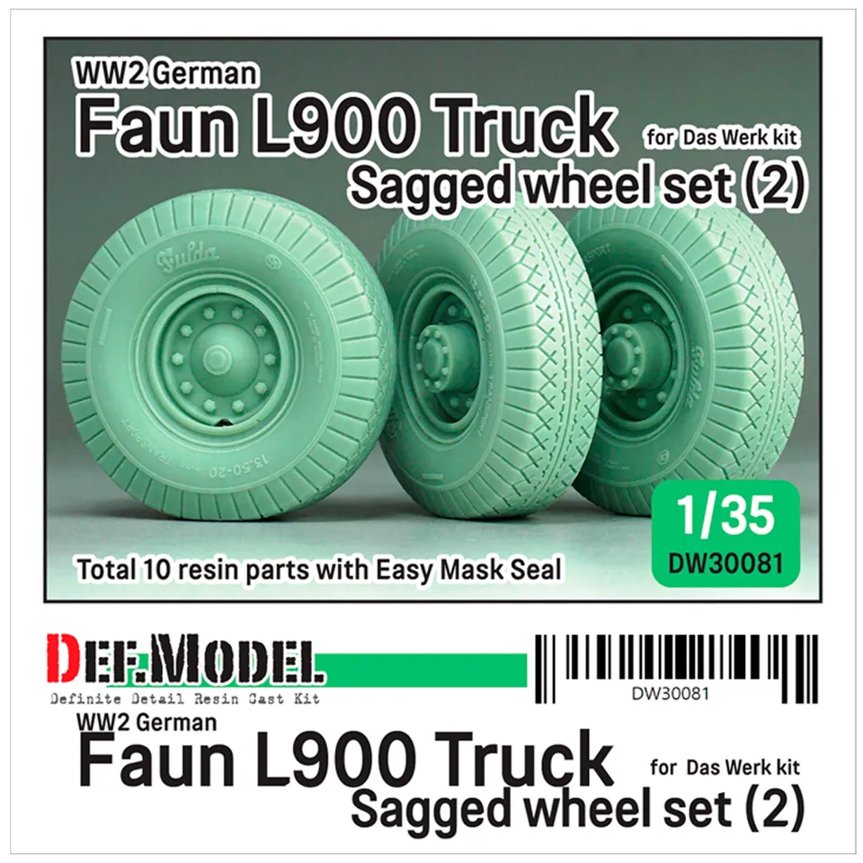 ak-interactive-ww2-german-faun-l900-truck-wheel-set-fulda-2-per-das-werk-1-35 image 1