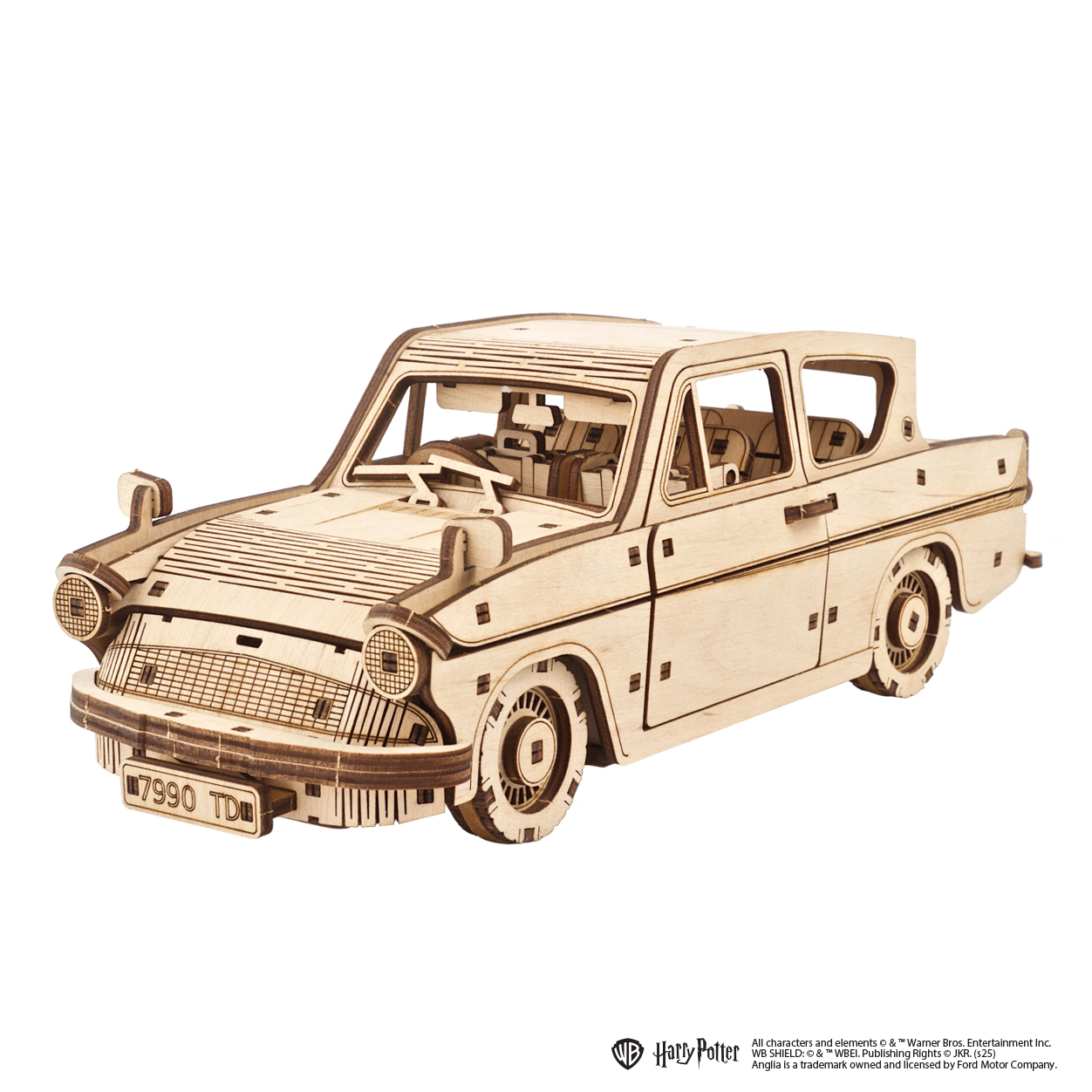 ugears-flying-ford-anglia-harry-potter-auto-volante-in-legno image 1