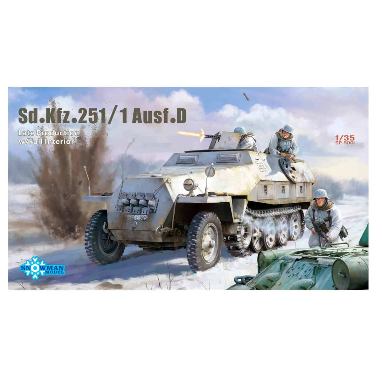ak-interactive-1-35-sd-kfz-251-1-ausf-d-late-production-con-interno-completo image 1