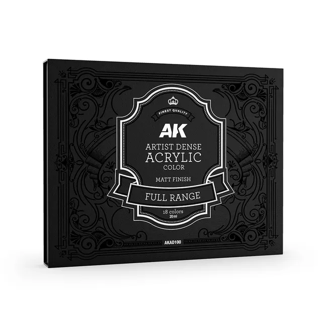 ak-interactive-deluxe-edition-box-18-colori-acrilici-densi-per-artisti image 1