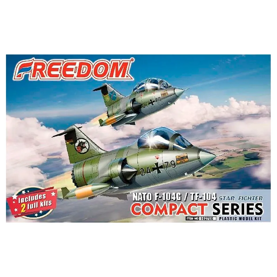 ak-interactive-1-egg-nato-f-104g-tf-104-compact-series-kit-modellismo-in-offerta image 1