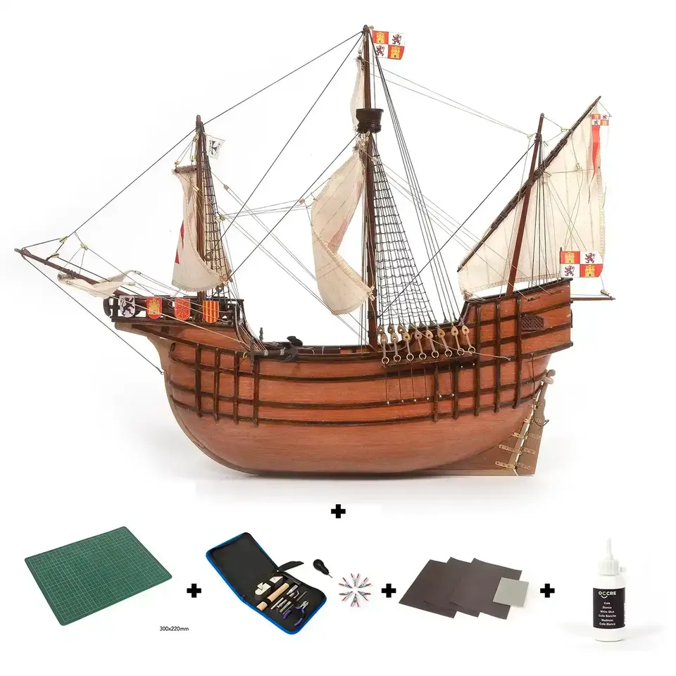 occre-santa-maria-starter-pack-kit-nave-strumenti-e-supporto-base image 1