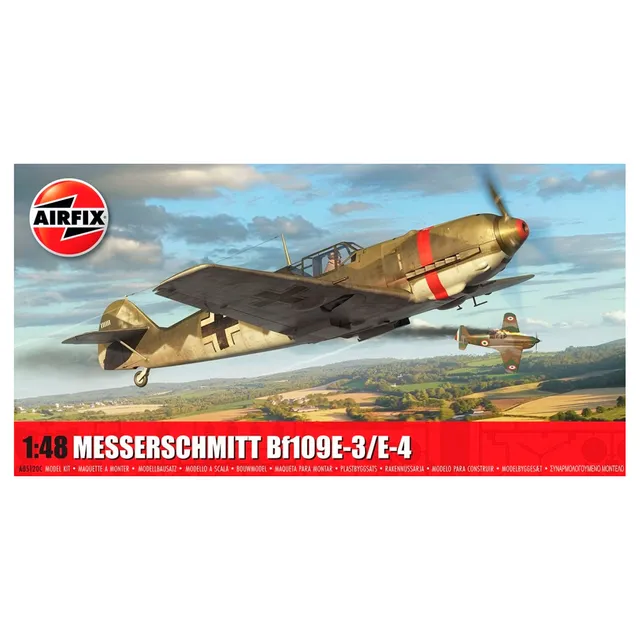 ak-interactive-messerschmitt-bf109e-3-e-4-1-48-kit-aereo-wwii image 1