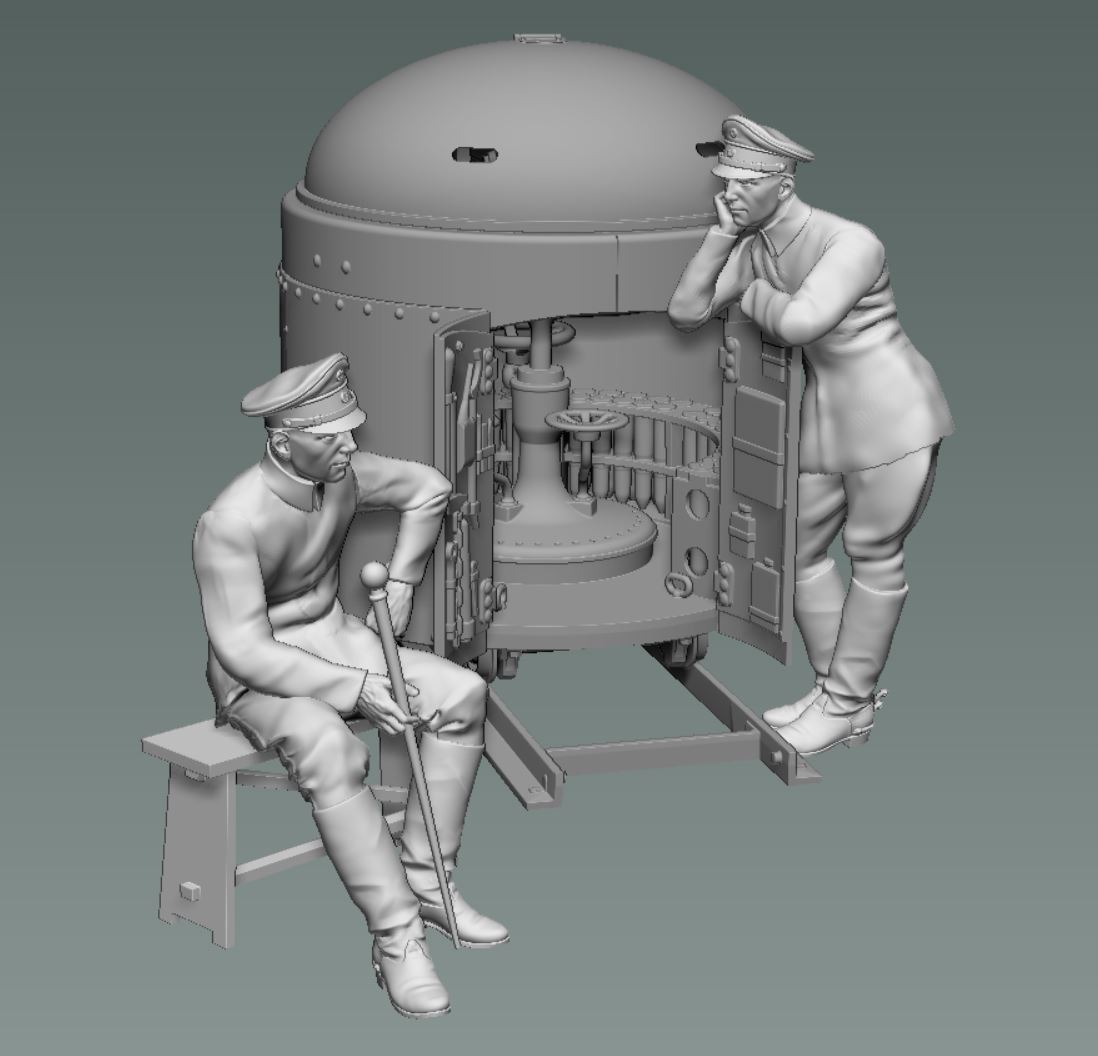 ak-interactive-fahrpanzer-german-sitting-officer-1-35-kit-modellismo image 2
