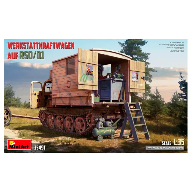 ak-interactive-1-35-werkstattkraftwagen-auf-rso-01-kit-modellismo-mezzo-officina image 1