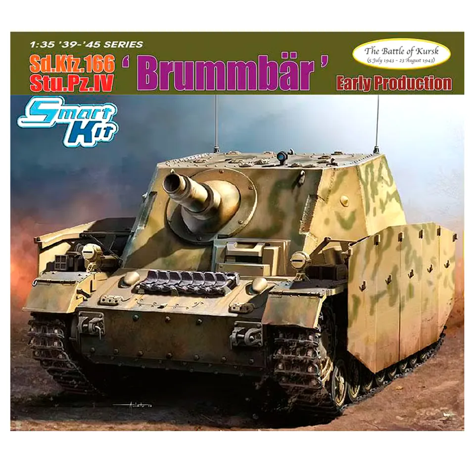 kit-modellismo-ak-interactive-1-35-sd-kfz-166-stu-pz-iv-brummbar-early-productio image 1