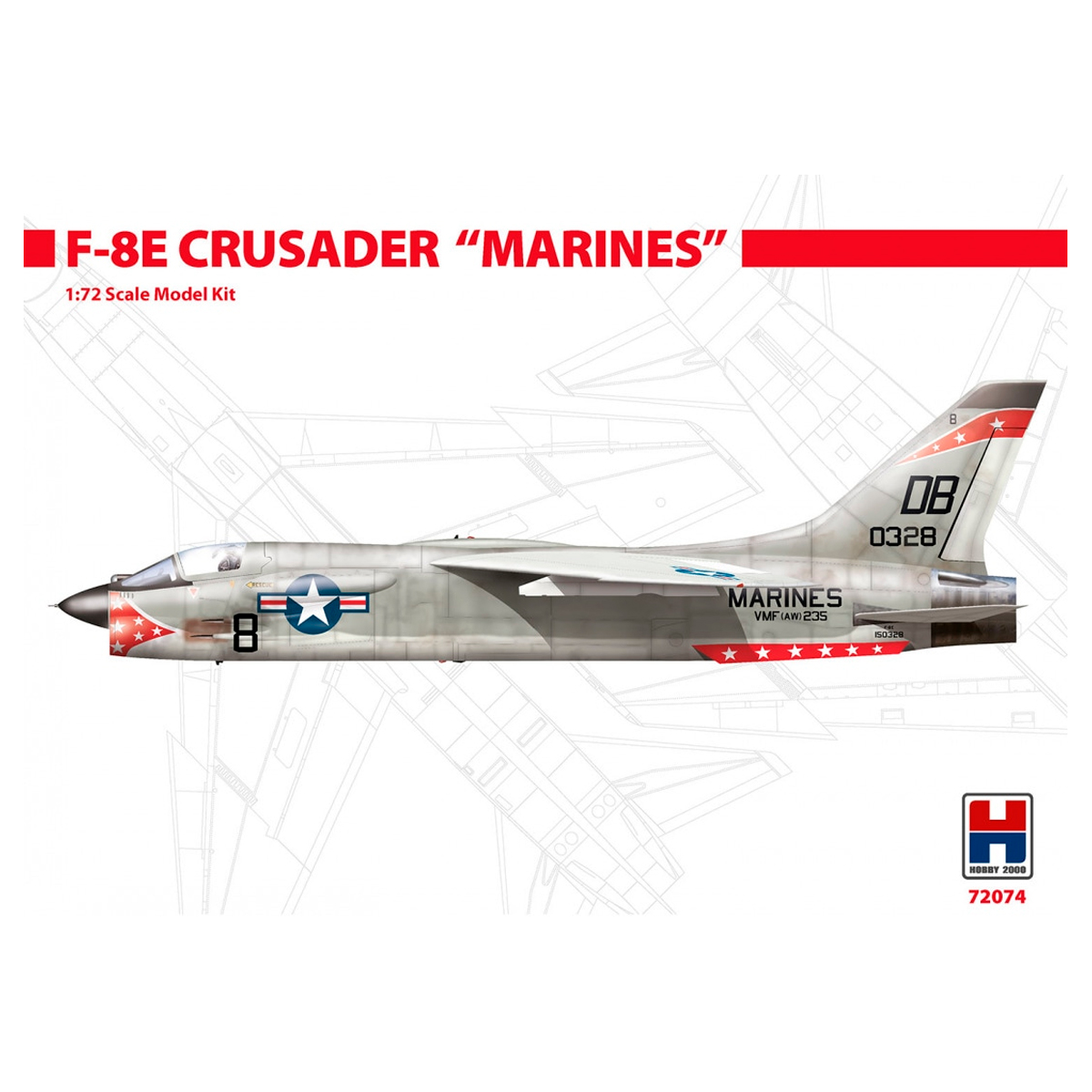 ak-interactive-f-8e-crusader-marines-1-72-kit-aereo-militare-da-costruire image 1