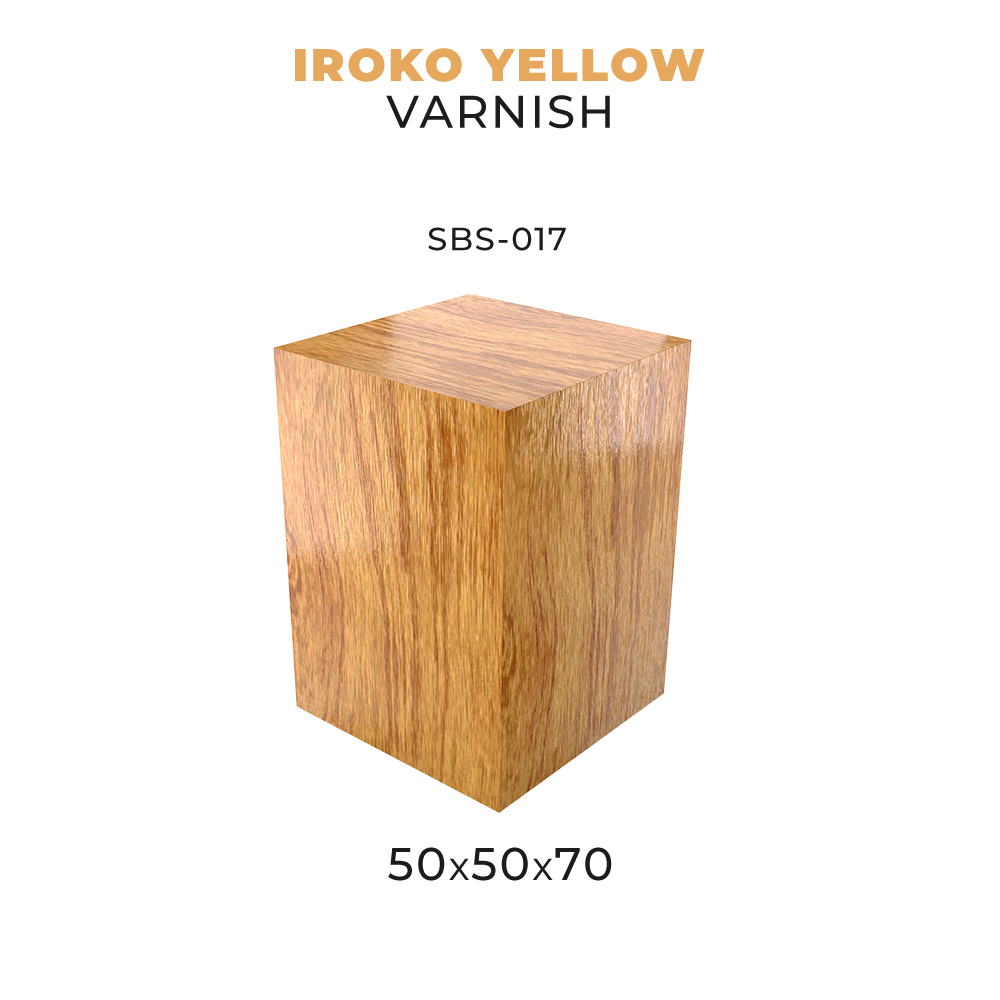 scale75-base-in-legno-jatoba-iroko-yellow-varnish-50x50x70-mm-per-miniature image 1