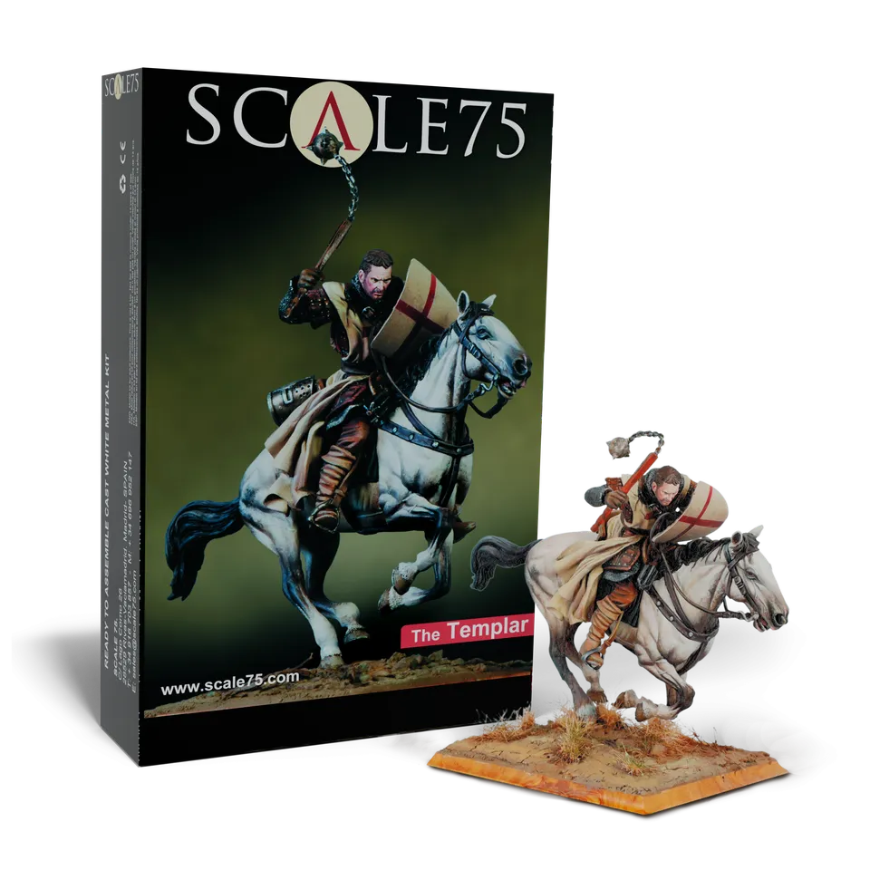 scale75-warfront-the-templar-miniatura-medievale-da-costruire-e-dipingere image 1