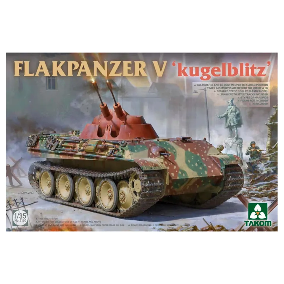 ak-interactive-kit-flakpanzer-v-kugelblitz-in-scala-1-35 image 1