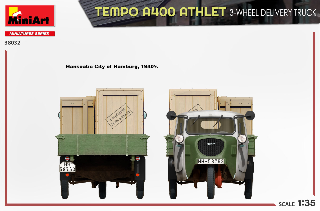ak-interactive-tempo-a400-athlet-3-wheel-delivery-truck-kit-modellismo-1-35 image 7