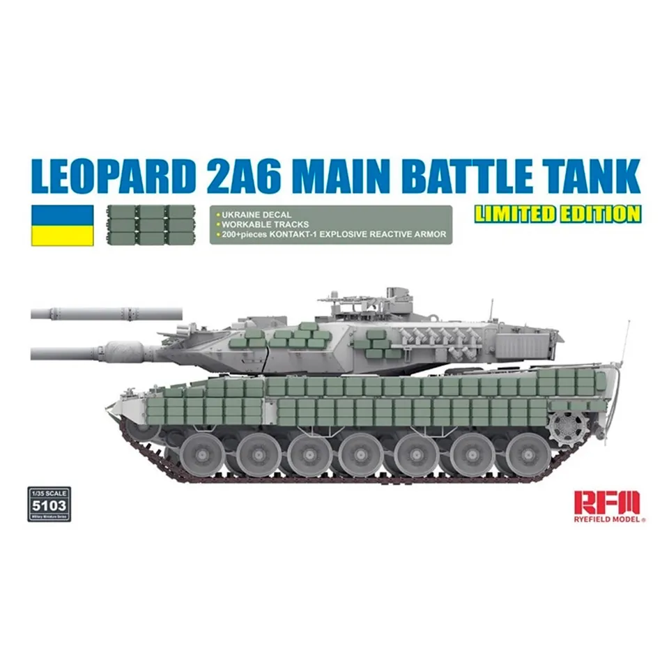 ak-interactive-leopard-2a6-carro-armato-da-battaglia-edizione-limitata-1-35 image 1