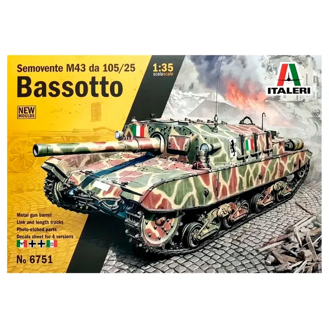 ak-interactive-1-35-semovente-m43-da-105-25-bassotto image 1