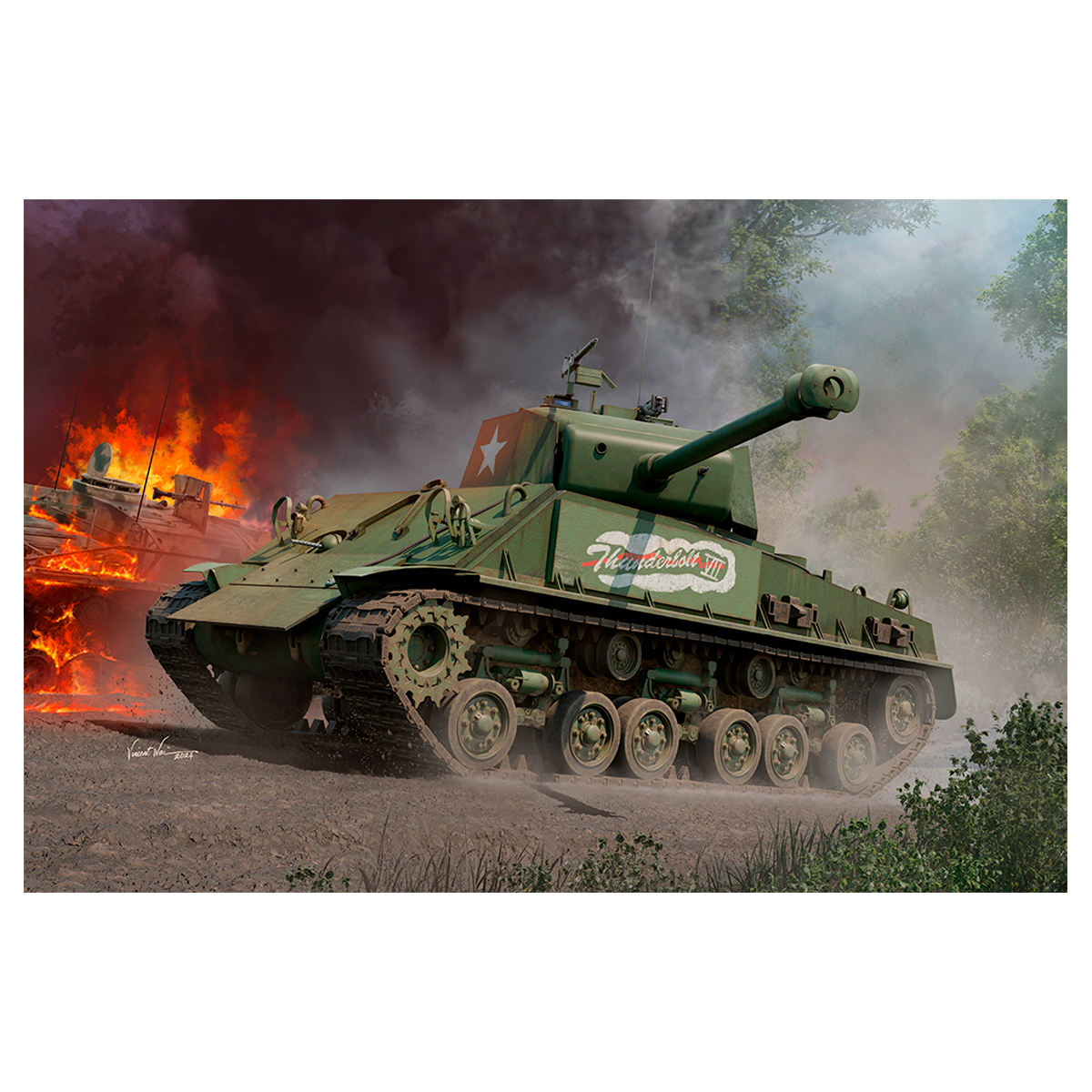 ak-interactive-1-16-m4a3e8-thunder-vii-carro-medio image 1