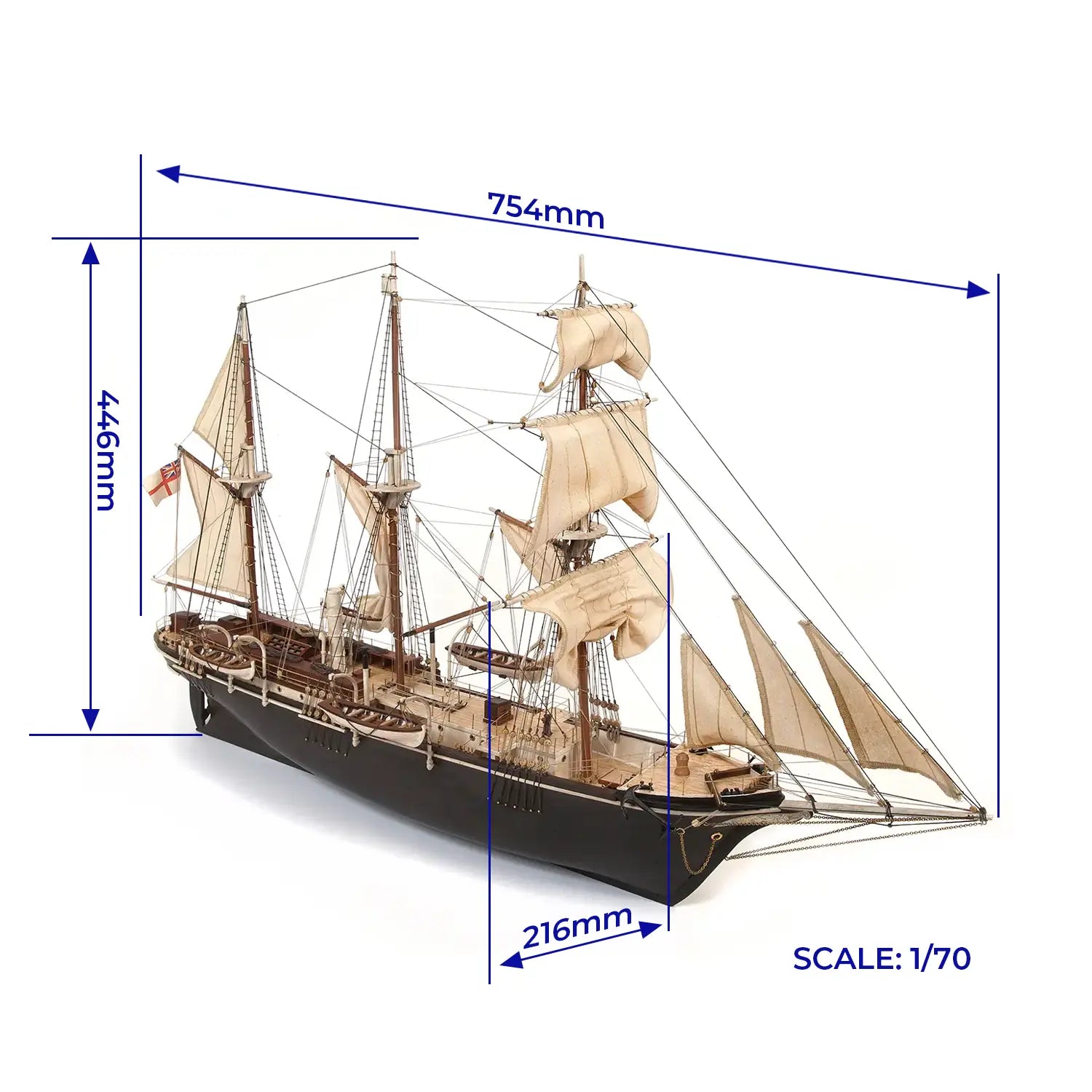occre-endurance-kit-nave-polare-con-base-e-video-tutorial image 2