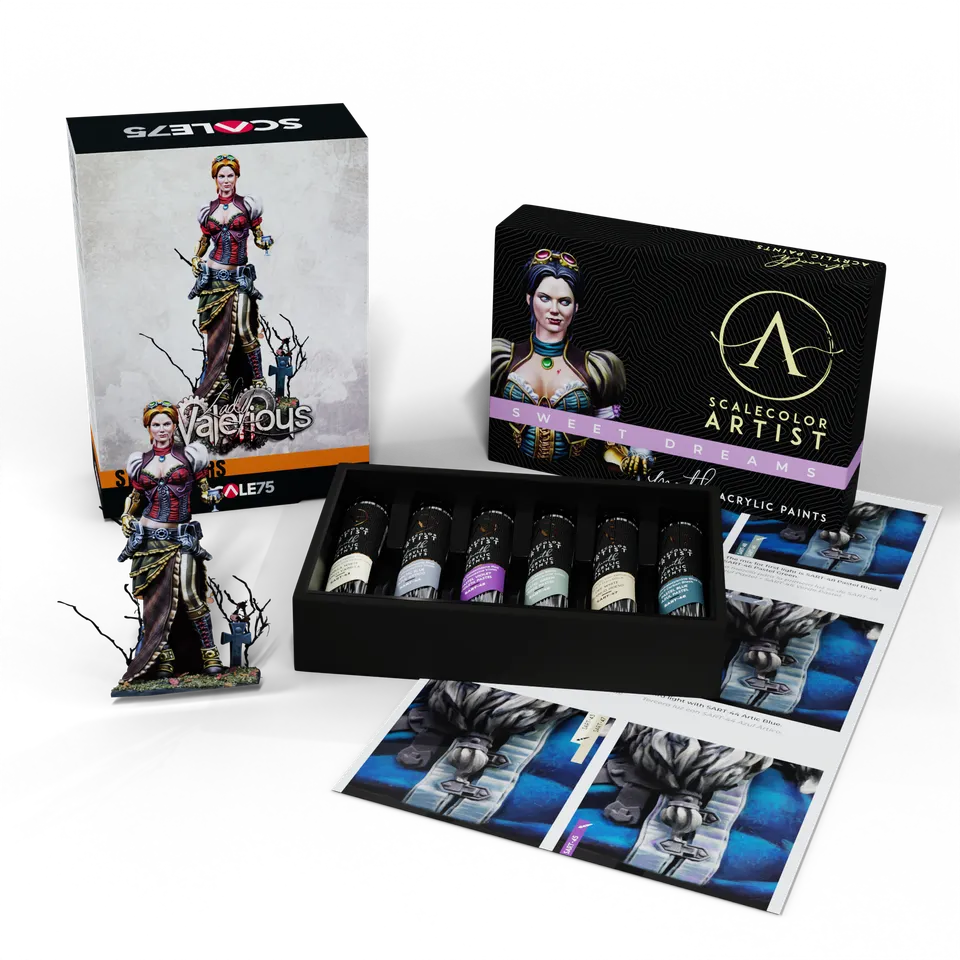 scale75-pack-sweet-dreams-lady-valerious-set-miniatura-fantasy image 1
