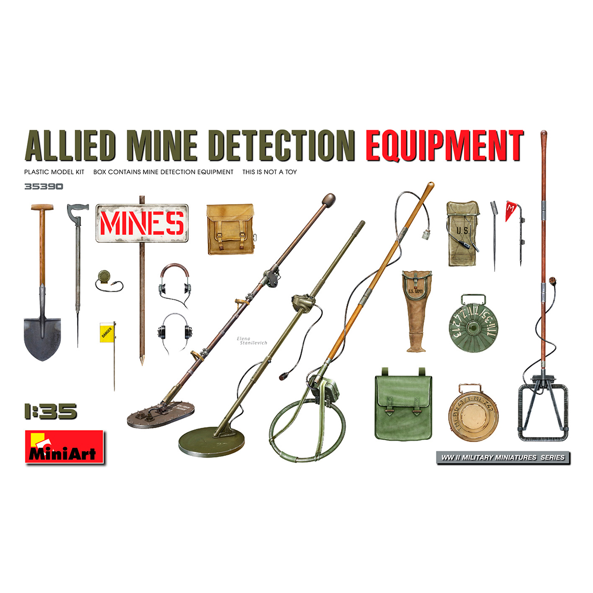 ak-interactive-1-35-allied-mine-detection-equipment-set-di-accessori-per-modelli image 1