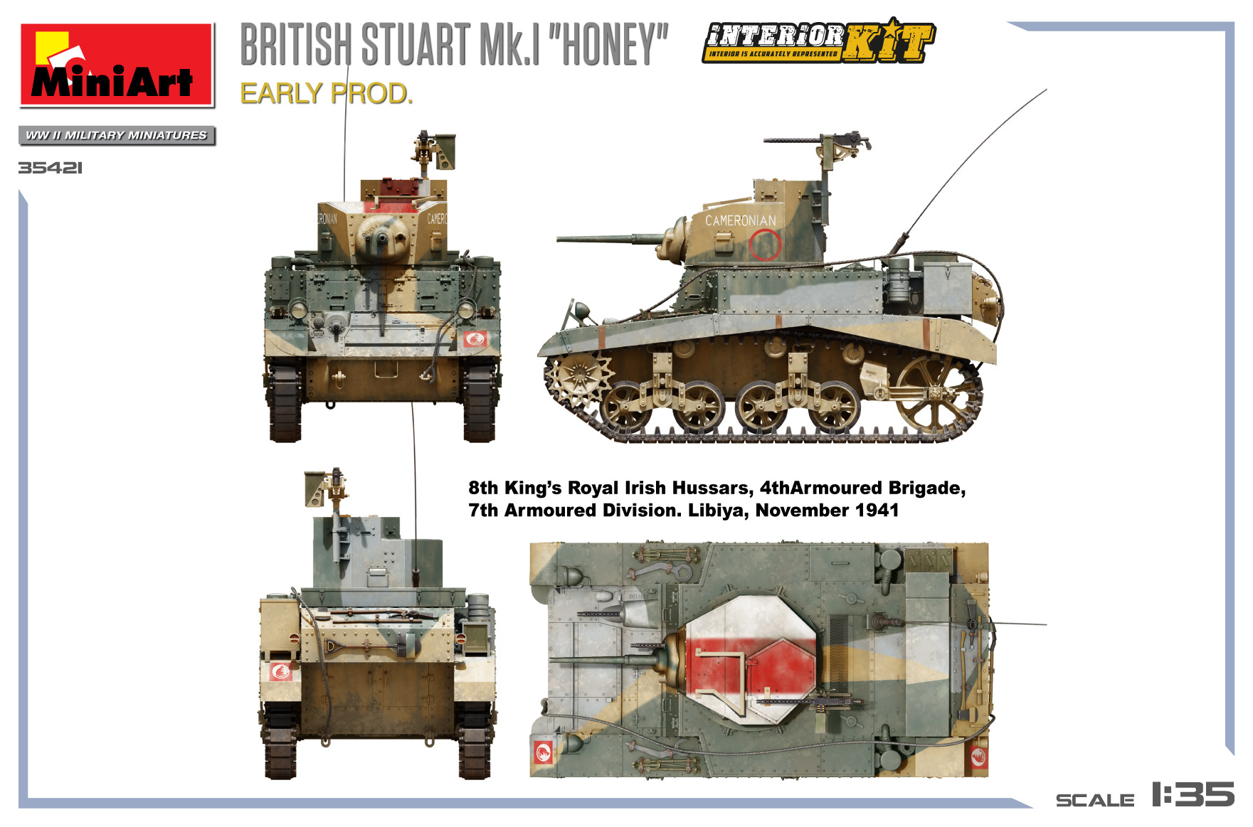 ak-interactive-1-35-british-stuart-mk-i-honey-early-prod-interior-kit image 3