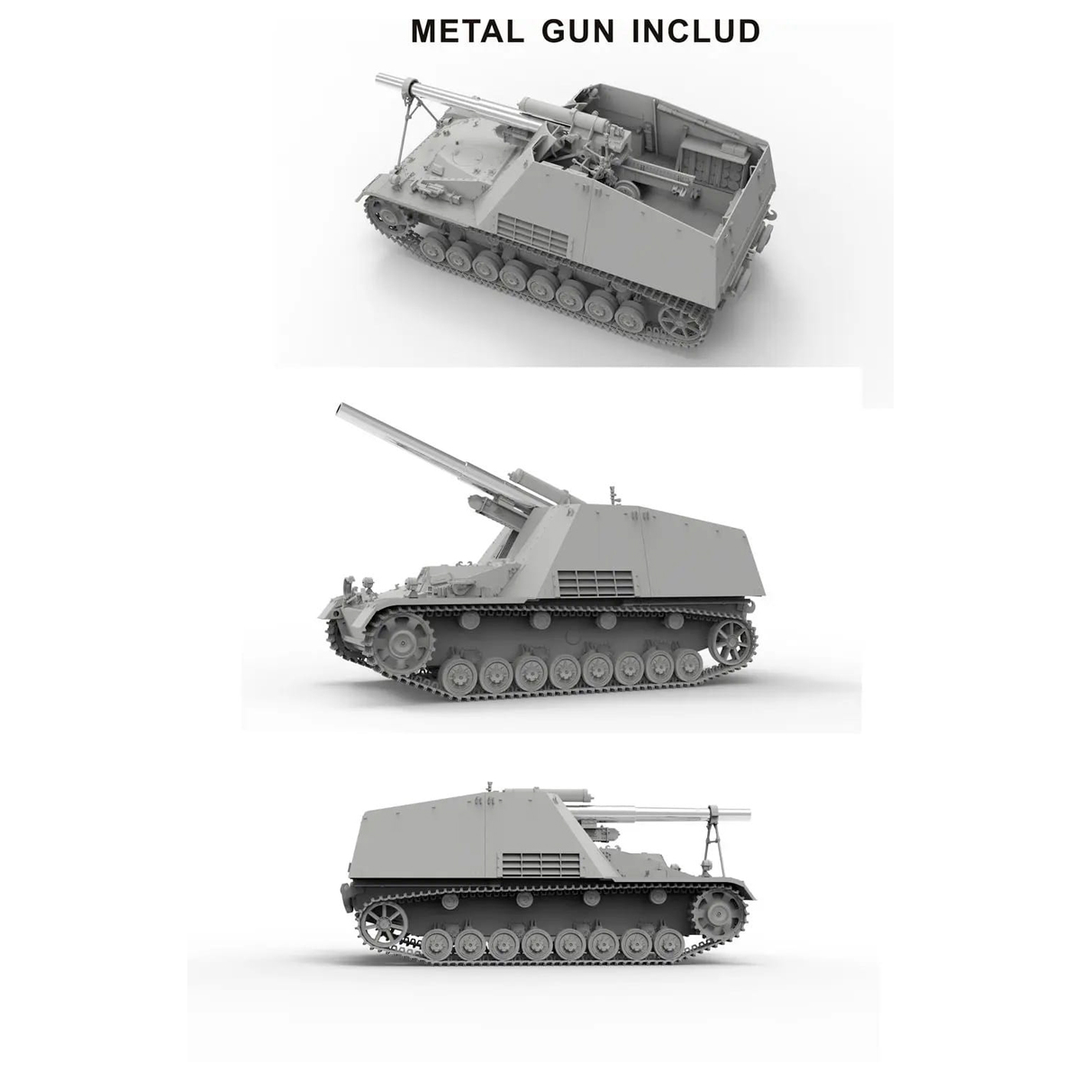 ak-interactive-1-35-15cm-s-fh-18-1-hummel-sd-kfz-165-early-production image 2