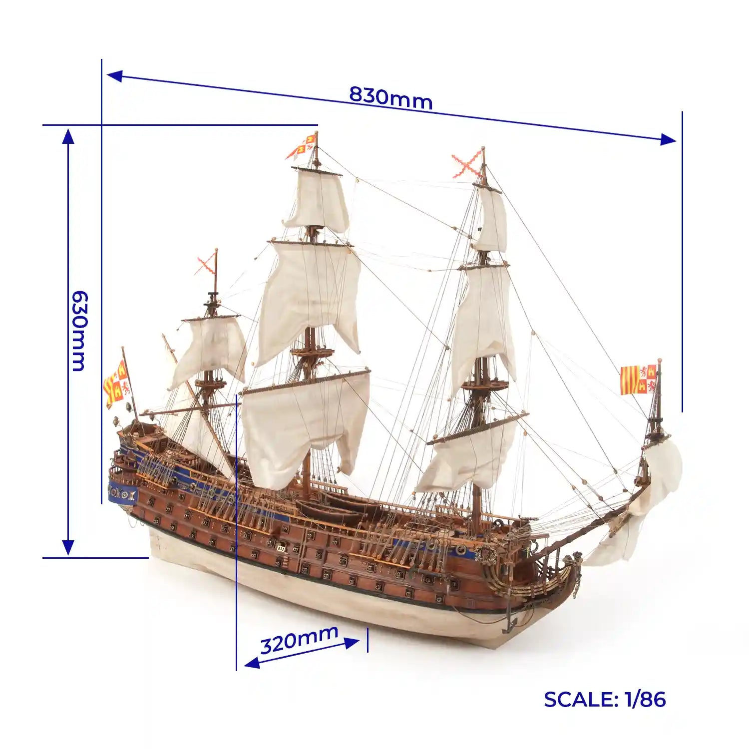 occre-san-felipe-maquette-kit-di-modellismo-navale-con-vele image 3