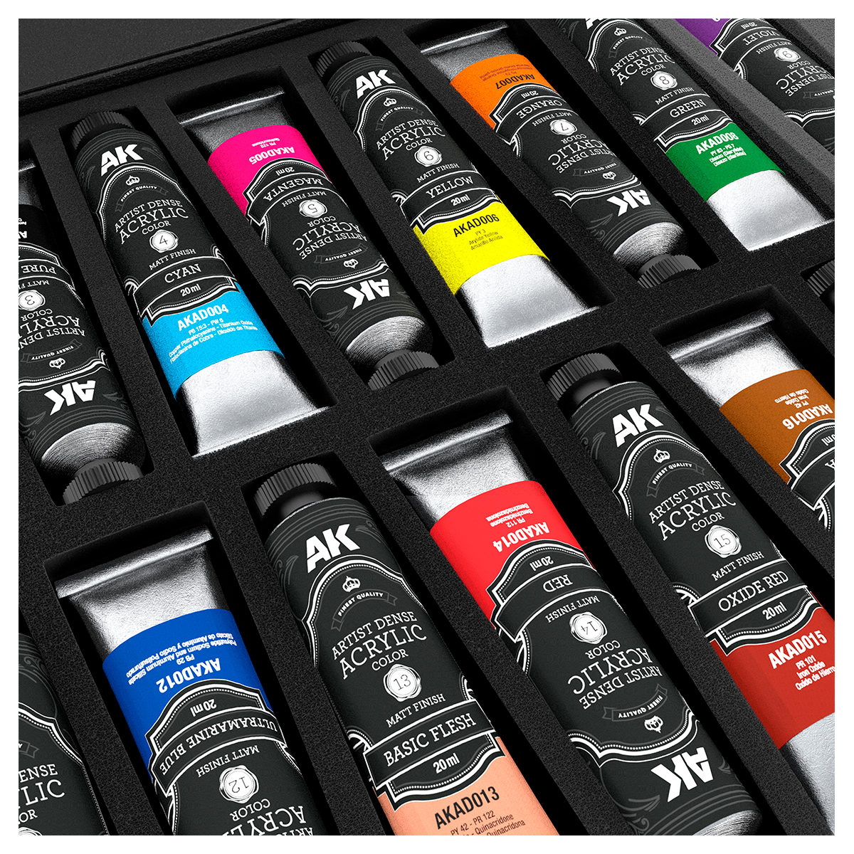 ak-interactive-deluxe-edition-box-18-colori-acrilici-densi-per-artisti image 3