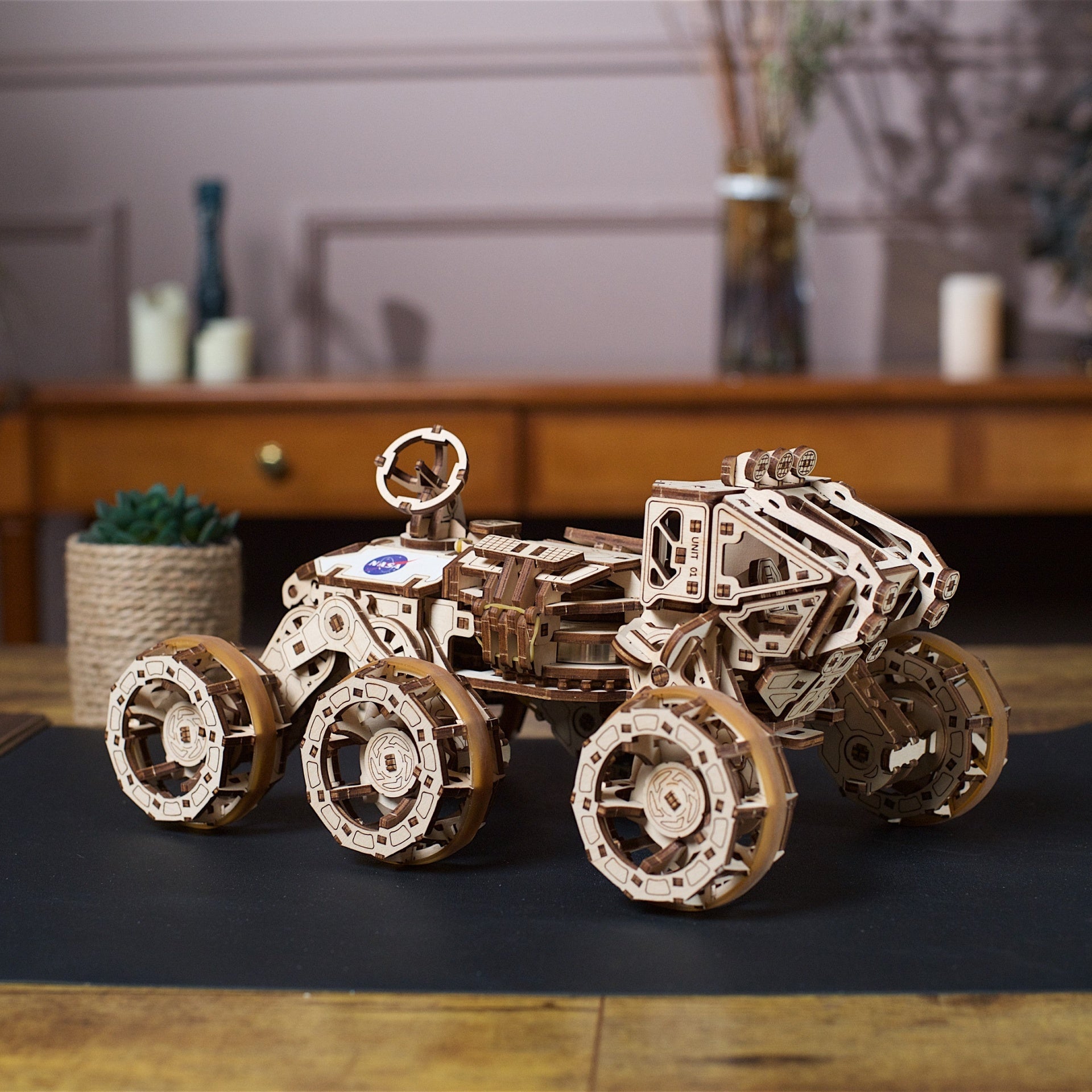 ugears-manned-mars-rover-kit-di-modellismo-in-legno-meccanico image 8