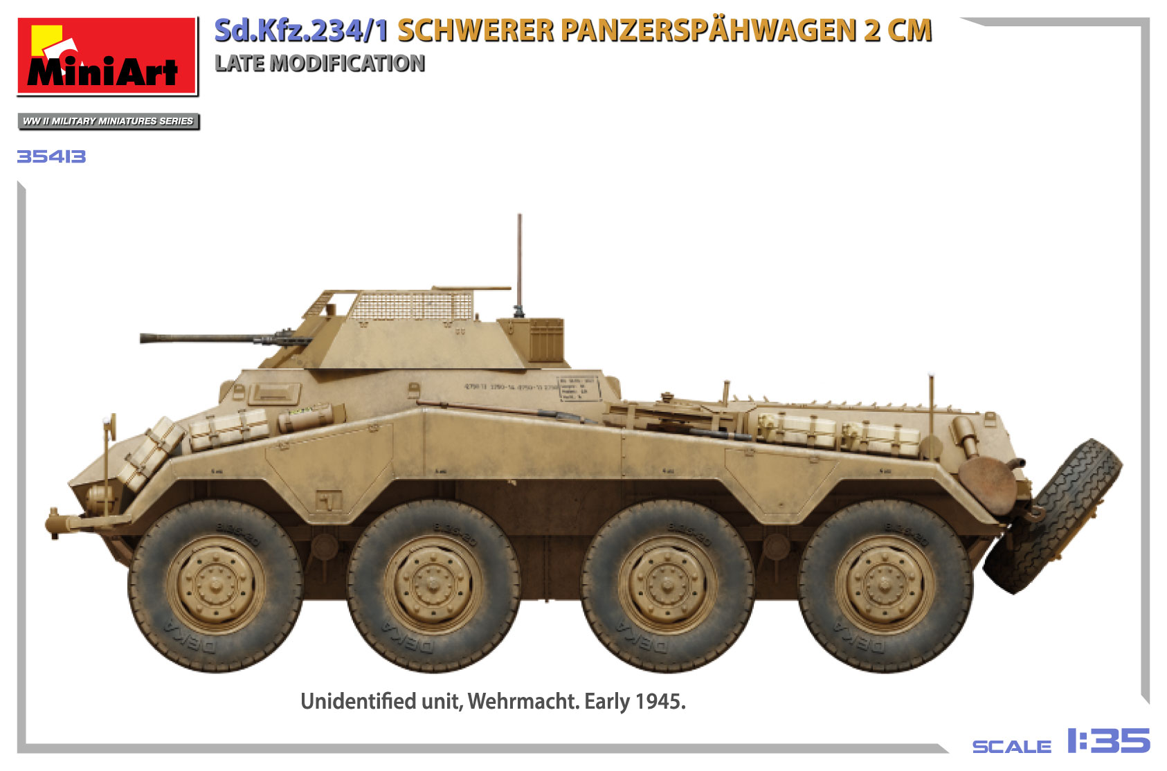 ak-interactive-1-35-sd-kfz-234-1-schwerer-panzersp-hwagen-2-cm-late-mod-kit-mode image 2
