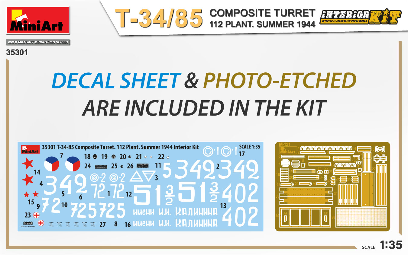 ak-interactive-1-35-t-34-85-composite-turret-stabilimento-112-estate-1944-kit-co image 2