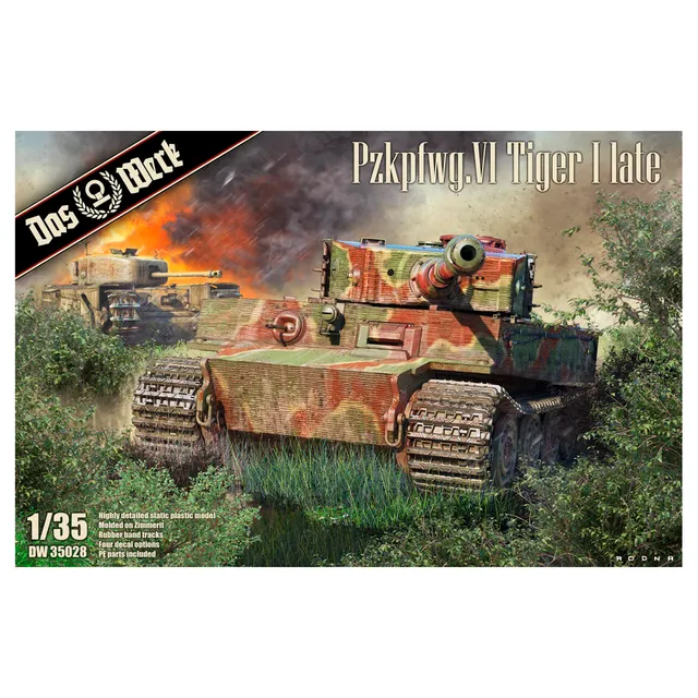 ak-interactive-pzkpfwg-vi-tiger-i-late-sd-kfz-181-1-35-kit-carro-armato image 1
