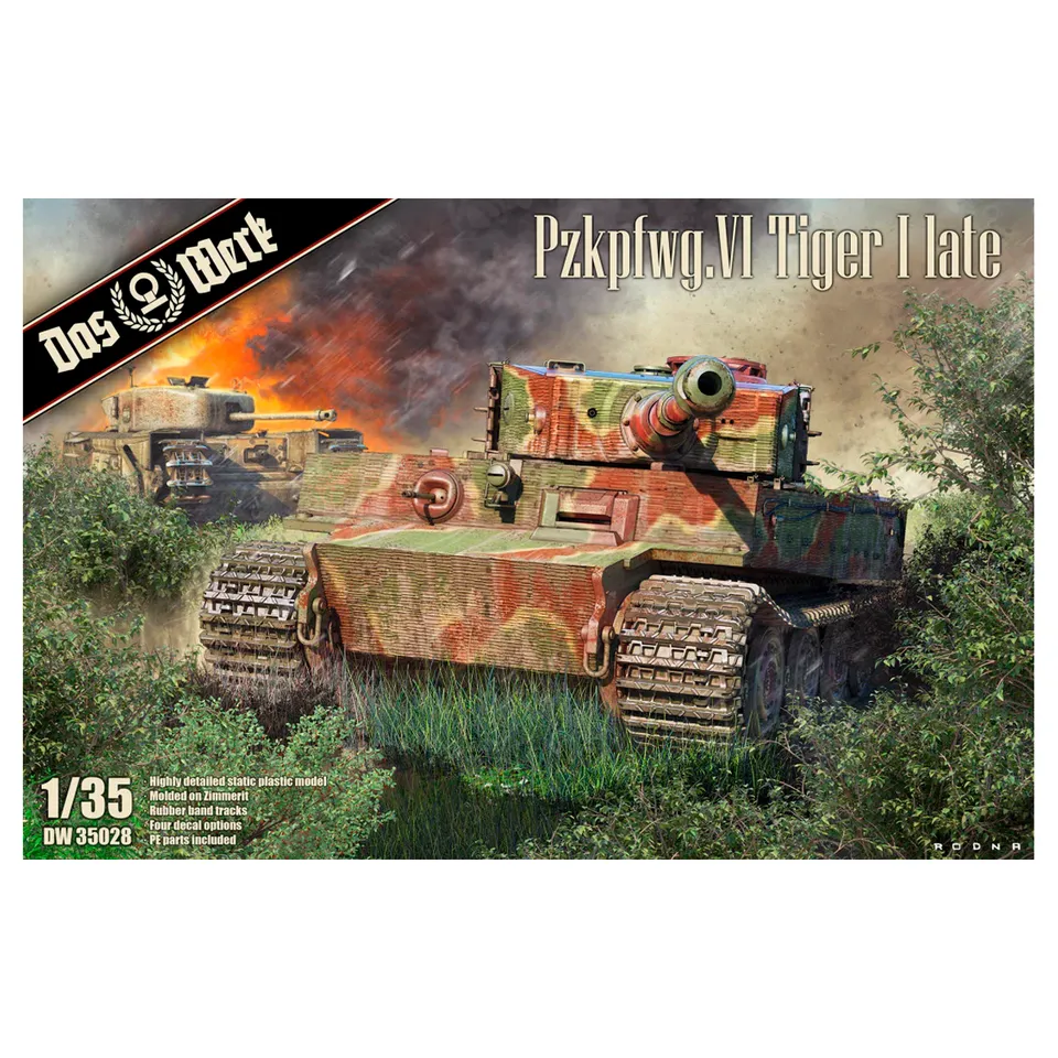 ak-interactive-pzkpfwg-vi-tiger-i-late-sd-kfz-181-1-35-kit-modellismo-carro-arma image 1