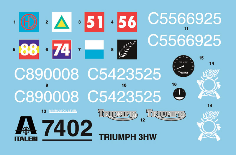 ak-interactive-1-9-triumph-3wh-wwii-motorcycle-kit-moto-militare image 6