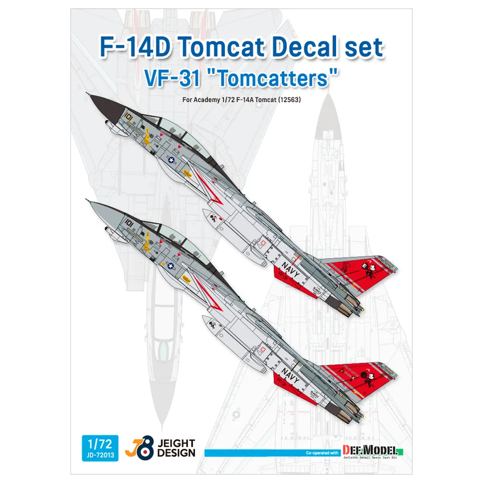 ak-interactive-set-di-decalcomanie-f-14d-vf-31-per-kit-academy-1-72 image 1