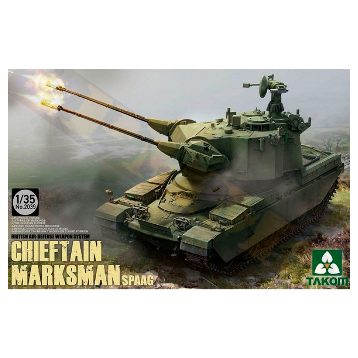 ak-interactive-1-35-british-air-defense-weapon-system-chieftain-marksman-spaag image 1