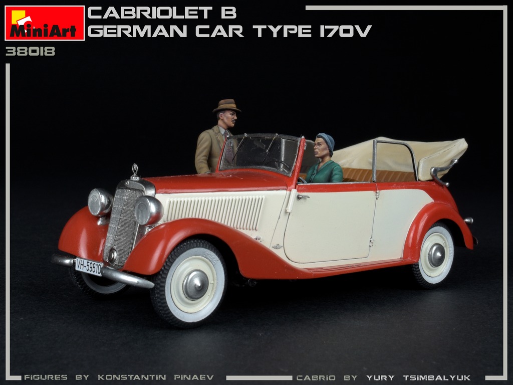 ak-interactive-1-35-cabriolet-b-german-car-type-170v-kit-modellismo-auto-tedesca image 8