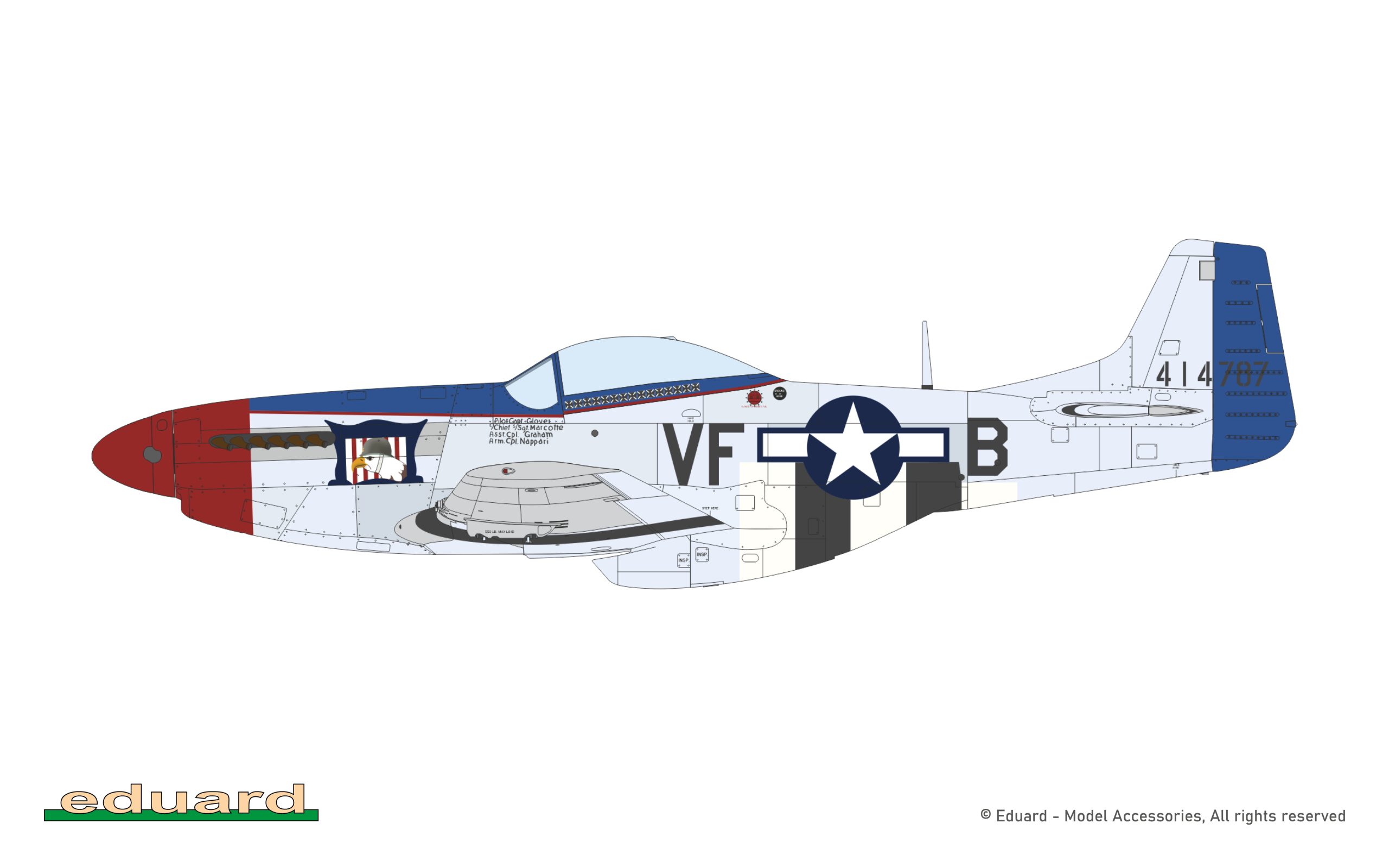 ak-interactive-1-48-mighty-eight-65th-fighter-wing-limited-edition-kit-aereo-2 image 6