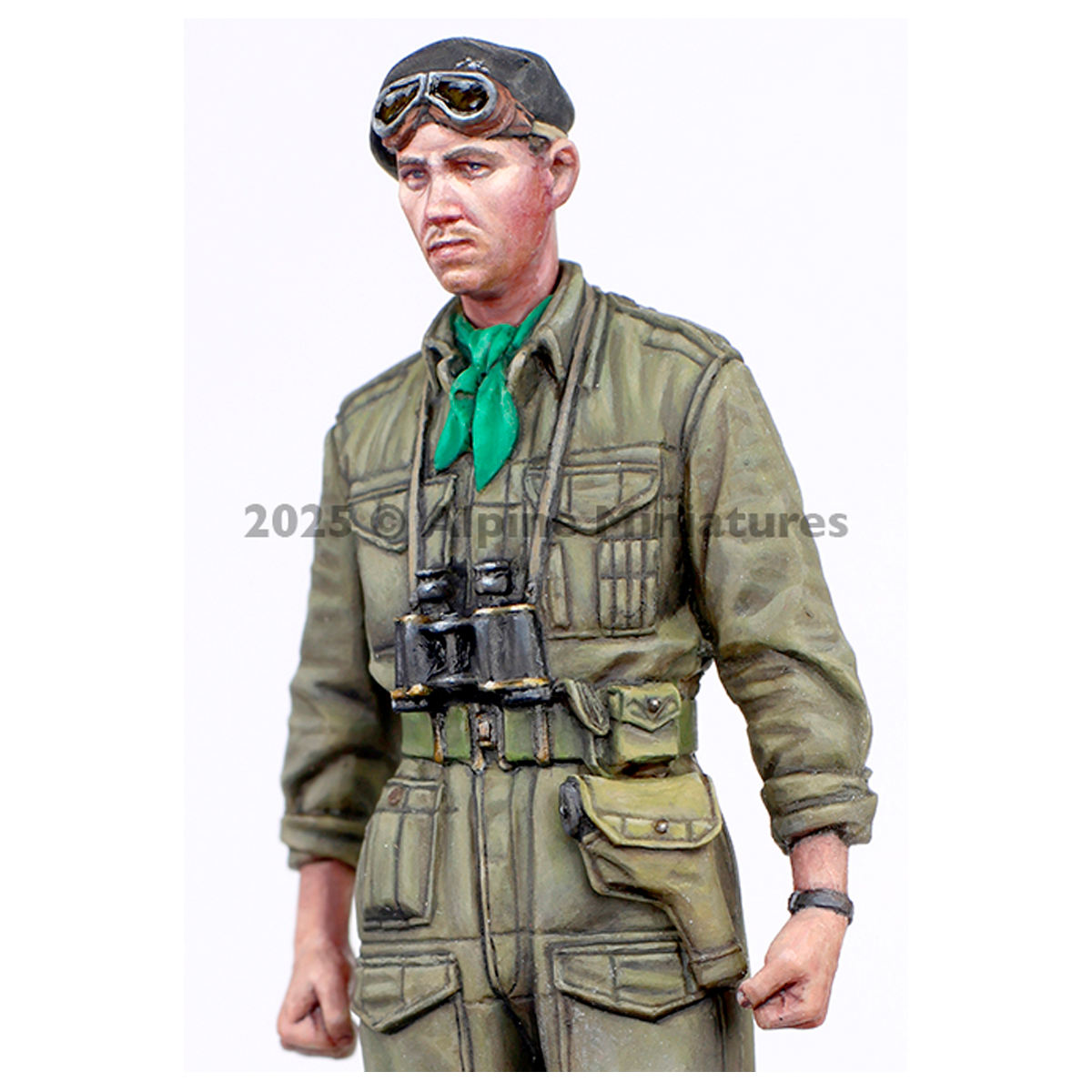 ak-interactive-british-cw-tank-commander-1-35-figura-comandante-carro-britannico image 2
