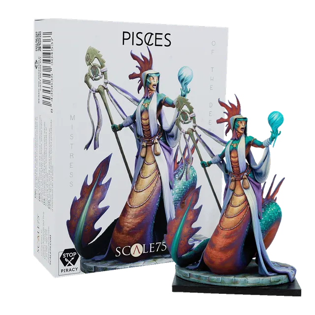 scale75-pisces-zodiac-mystic-signs-miniatura-in-resina-fantasy image 1