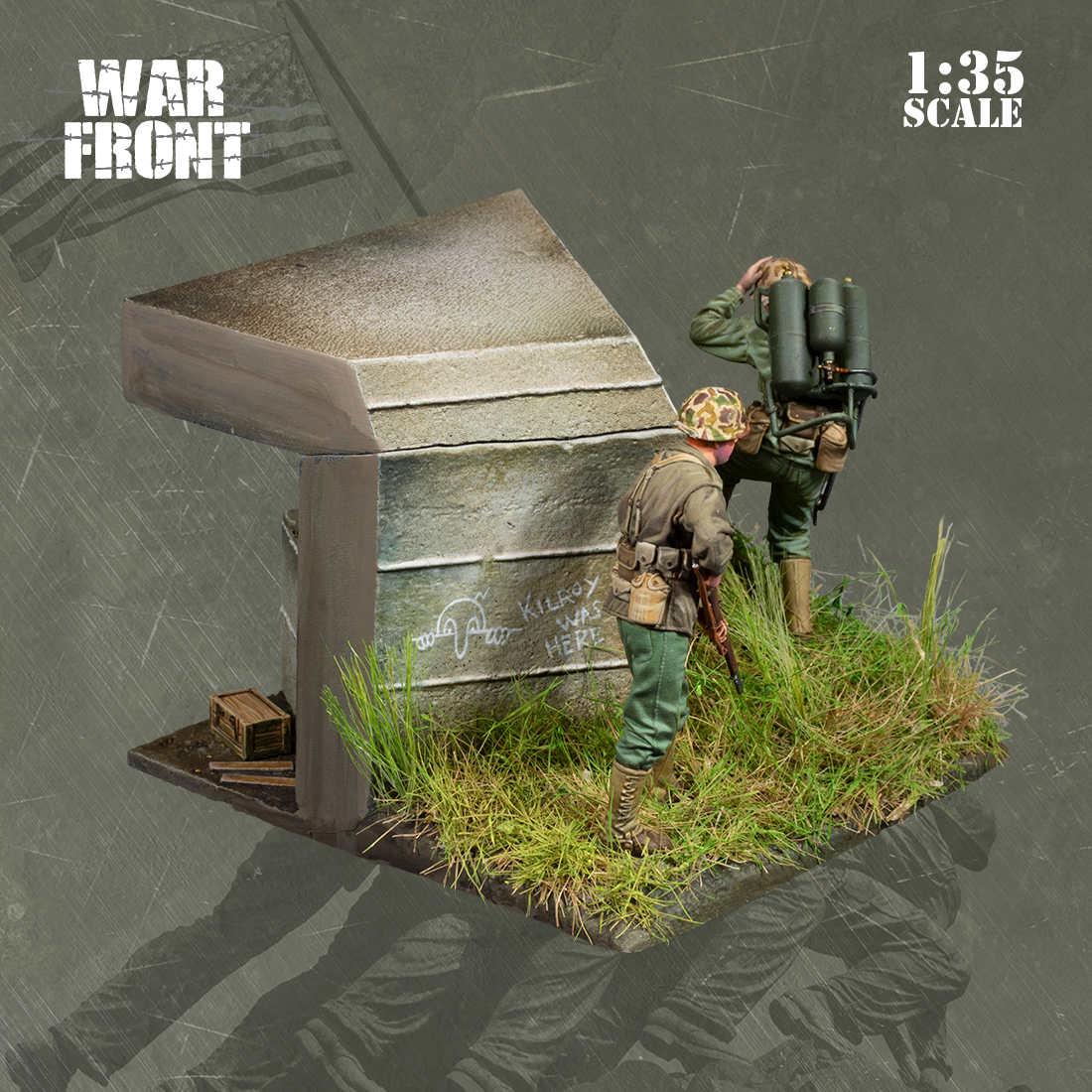 scale75-warfront-bunker-run-the-pacific-1944-1945-figura-resina-1-35 image 5