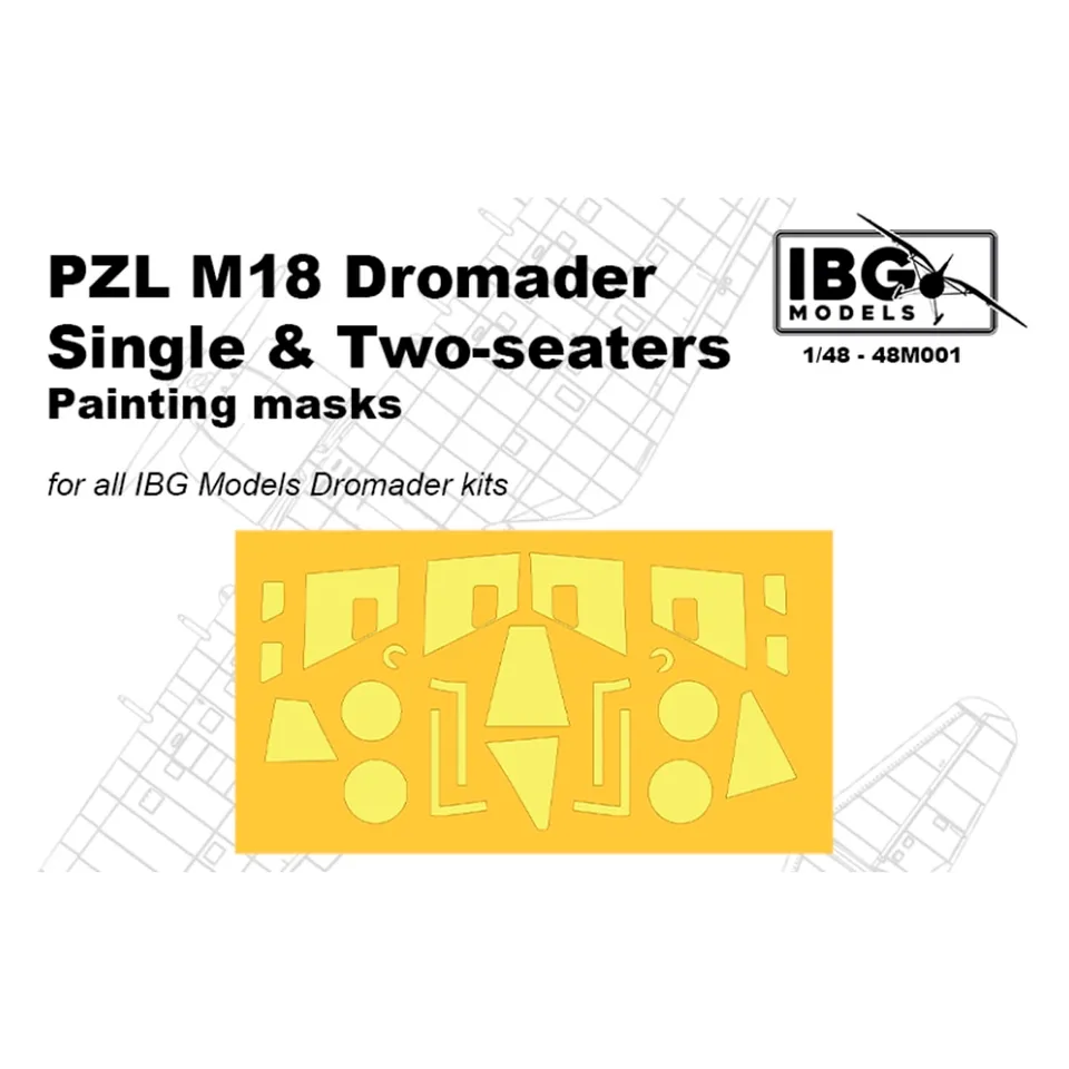 ak-interactive-1-48-pzl-m18-dromader-painting-masks-maschere-per-verniciatura image 1