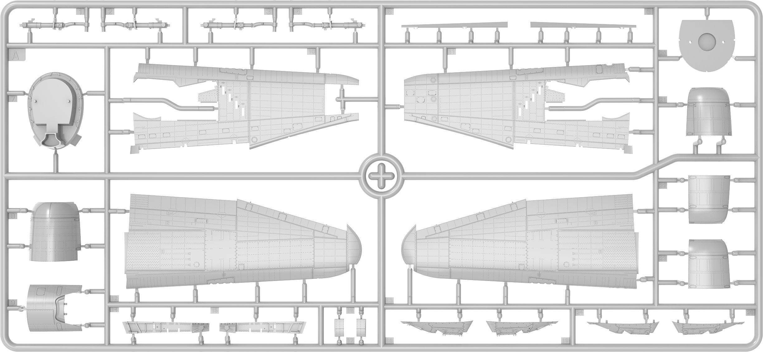 ak-interactive-1-48-thunderbolt-mk-i-royal-air-force-basic-kit-aereo-da-costruir image 5