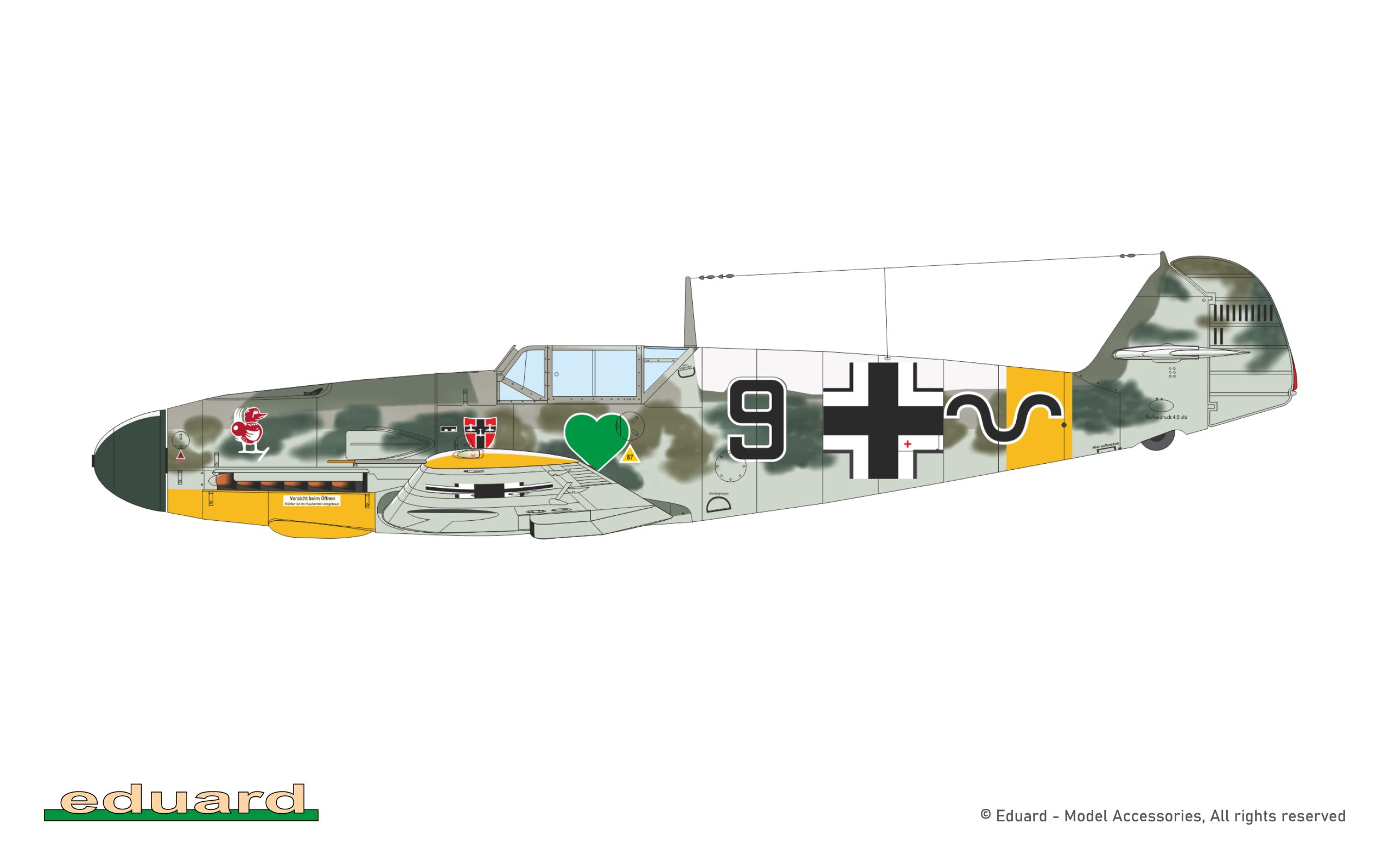 ak-interactive-1-72-bf-109f-4-kit-di-modellismo-del-caccia-tedesco image 6