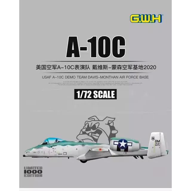 ak-interactive-1-72-usaf-a-10c-demo-team-davis-monthan-2020-limited-edition image 1