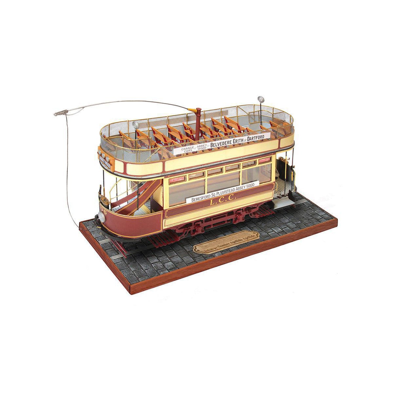 occre-london-kit-di-modellismo-tram-classe-b-n-106-del-1903 image 2