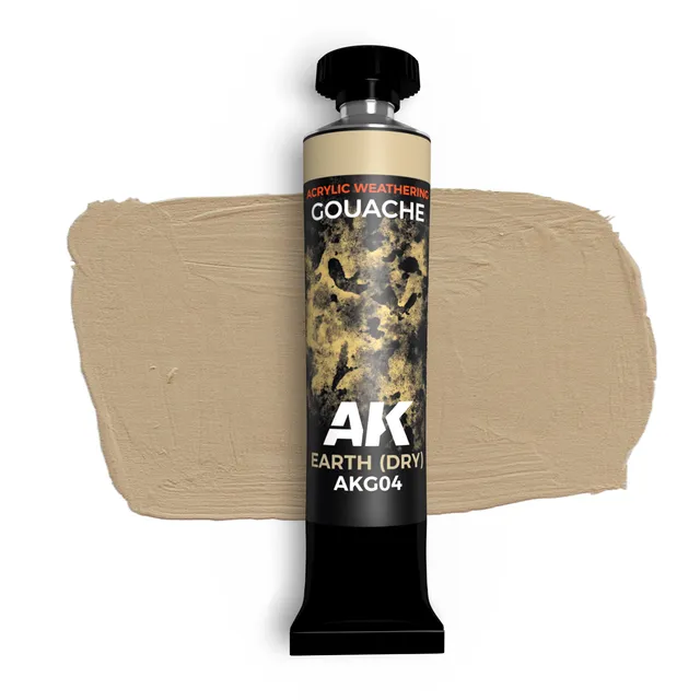 ak-interactive-ak-gouache-terra-asciutta-colore-gouache-per-modellismo image 1