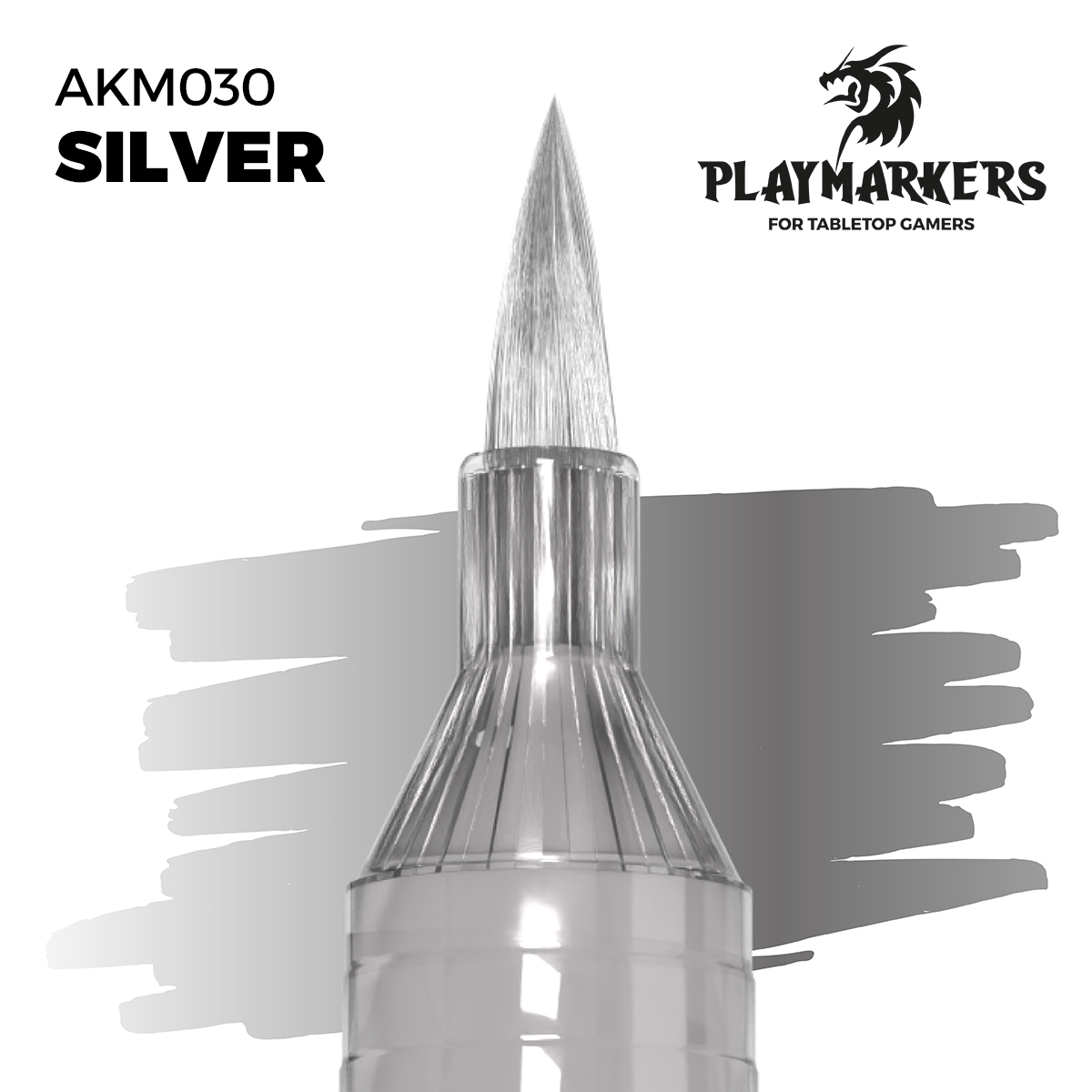ak-interactive-playmarker-silver-pennarello-per-modellismo image 1