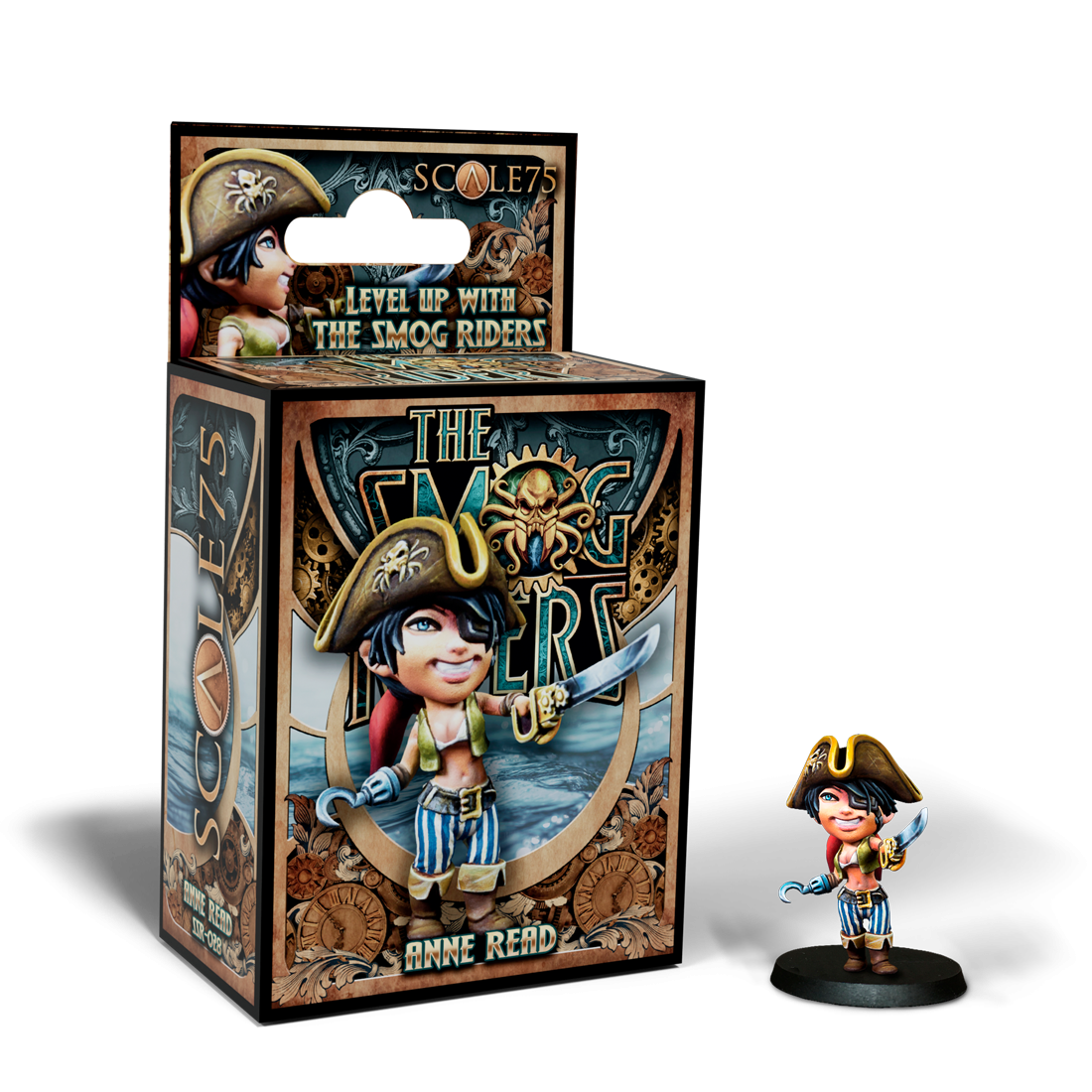scale75-anne-read-smog-riders-chibi-miniatura-in-resina-35mm-da-montare-e-diping image 1