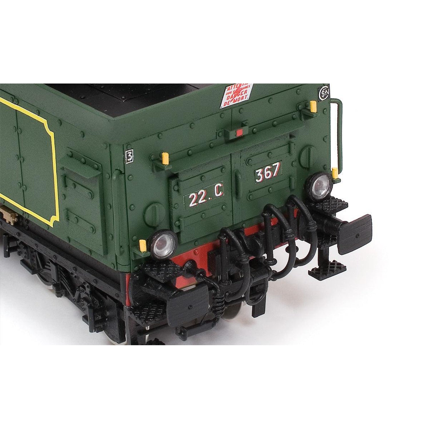 occre-pacific-231-kit-locomotiva-a-vapore-per-modellismo-ferroviario image 8