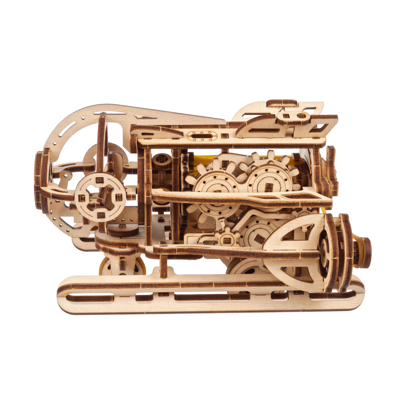 ugears-steampunk-submarine-sottomarino-in-legno-1-48-con-motore-a-elastico image 2