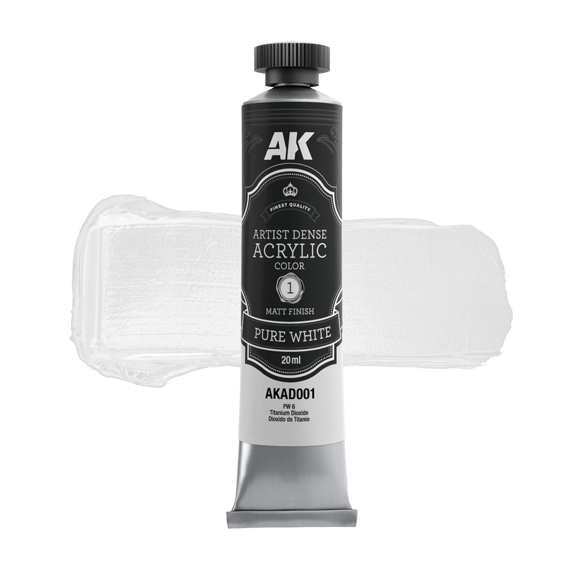 ak-interactive-black-white-color-set-colori-acrilici-densi-artistici image 2